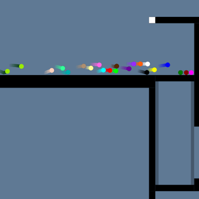 Marble Race 25 - Virus