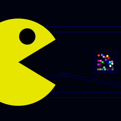 Marble Race 15 - Pac Man